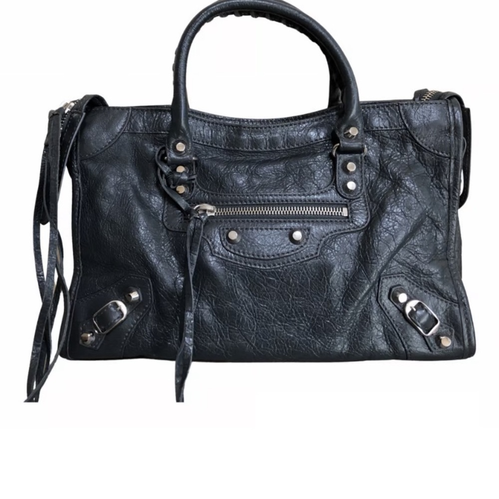 Balenciaga City motorcycle bag🖤🖤